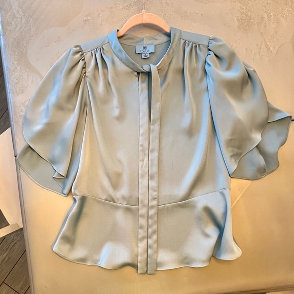 CeCe Tops - Cece Women's Blouse in Soft Blue